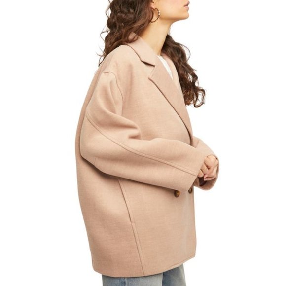 Free People Hannah Slouchy Double Breasted Blazer - Picture 4 of 16